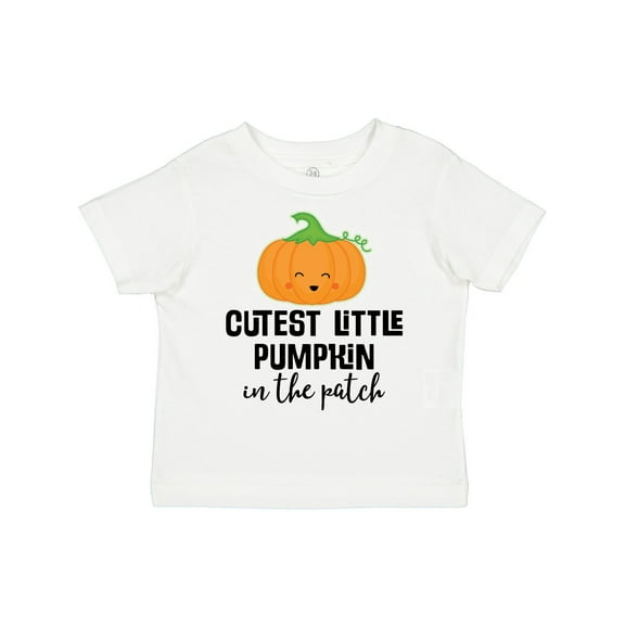 Inktastic Cutest Little Pumpkin in the Patch Halloween Boys or Girls Toddler T-Shirt