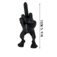 thumbnail image 2 of Promotion!Estatuilla interesante adorno de escritorio estatuilla ornamental impermeable artesanía jardín decoración del hogar, 2 of 7