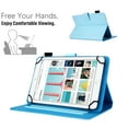 thumbnail image 4 of Dteck Universal 6.5-7.5 inch Tablet Case, Multi-Angle Stand Flip Wallet Case with Cards Slots/Pen Holder Magnetic Buckle Cover for Samsung Tab E lite/Tab A E/ RCA 7"/ Lenovo Tab E7/ Google Nexus 7", 4 of 8