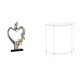 thumbnail image 1 of Figura De Pareja Romántica, Estatua Coleccionable, Adorno Para Dormitorio, Boda, Estantería, Armario, Decoración Del Hogar Con Mesa Auxiliar De Acrílico, Mesa Auxiliar, Mesita De Noche Para, 1 of 8