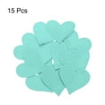 thumbnail image 3 of Uxcell Heart Shaped Iron on Patches Light Blue Embroidered Patches 15Pcs 2.8"x2.7", 3 of 6