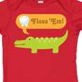 thumbnail image 4 of Inktastic Funny Alligator Floss Em Tooth Boys or Girls Baby Bodysuit, 4 of 5