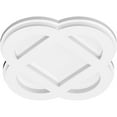 thumbnail image 2 of 10"OD x 4"C x 1"P Charlotte Architectural Grade PVC Contemporary Ceiling Medallion, 2 of 11