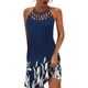 thumbnail image 2 of WILLBEST Maxi Vestidos de Mujer Vestido de Playa Bohemio con Cuello Redondo y sin Mangas Chica, 2 of 2