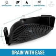 thumbnail image 4 of Silicone Strainer with Small Mouth, 4 of 6