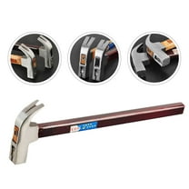 DECORNIJIA 1Pack Anti-slip Hammer with Nail Holder for Handyman and Homeowners