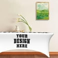 thumbnail image 3 of Custom Table Cloth with Business Logo 6 FT Custom Tablecloth with Text Image Customized for Business Tradeshow Events Birthday Party Wedding Decor Personalized Table Cloth, 3 of 7