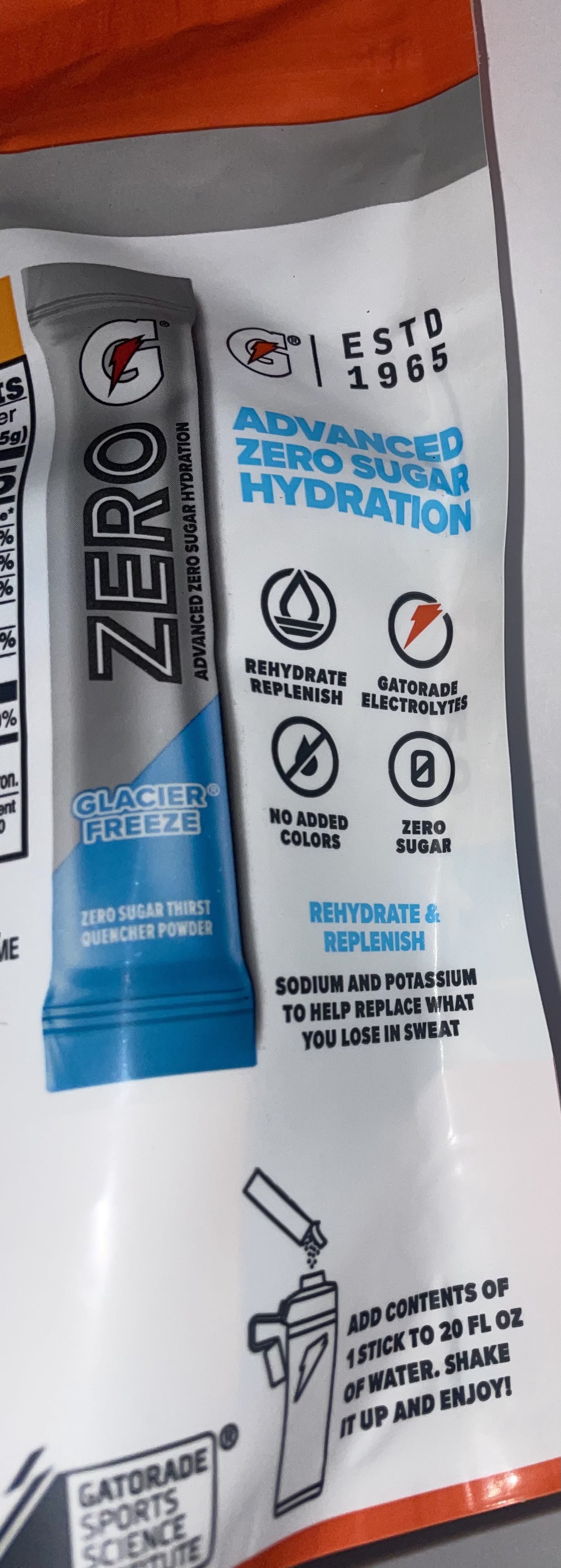 Gatorade G Zero Powder Variety Pack (40 ct.)