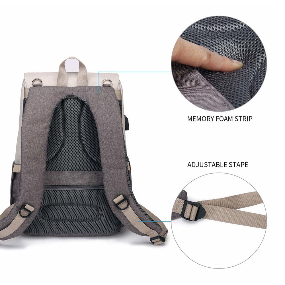 kaylee usb diaper backpack