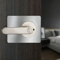 thumbnail image 2 of 2pcs Door Reinforcement Plate Door Striker Plate Door Knob Plate Accessory, 2 of 9