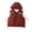 Wine, variant on Lovzfmll Toddlers Kids Boys Hooded Puffer Vest, Cotton Filled with Pockets, Essential Warm Winter Coat for Boys for 3-12 Years