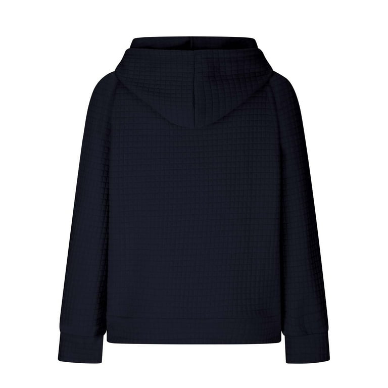 Days Deals Womens Hoodies Pullover Graphic Fashion Casual Long Sleeve Round Neck Sweatshirts Tops Blouse Plain No Pockets Hoodie Walmart