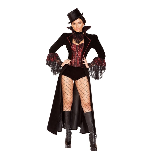 4909 - 4pc The Lusty Vampire Medium / Black/Red