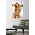 thumbnail image 2 of Sports Illustrated: Swimsuit Edition - Camille Kostek 20 Wall Poster with Magnetic Frame, 22.375" x 34", 2 of 5