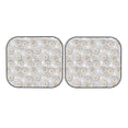 thumbnail image 7 of Fotbe Daisies Flowers 2-Piece Car Windshield Sun Shade | Sun Blocker for Car Windshield | Foldable Automotive Interior Accessories for Sun Protection-Large, 7 of 7