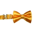thumbnail image 4 of 3PC Shirt Gray Pants Bow tie Set Baby Boy Toddler Kid Formal Suit Sm-7, 4 of 4