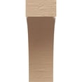 thumbnail image 2 of 2"W x 4"D x 6"H Classic Stockport Rough Cedar Woodgrain TimberThane Corbel, Primed Tan, 2 of 6
