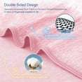 thumbnail image 3 of CHOSHOME Pink Cotton Bed Blanket, Twin - Soft, Breathable, 3 of 7
