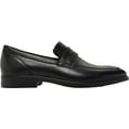 thumbnail image 2 of Men's ECCO Queenstown Penny Loafer Black Full Grain Leather 43 M, 2 of 6