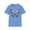 Carolina Blue, variant on Butterfly Shirt, T Shirt with Butterfly, Monarch Shirt