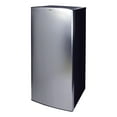 thumbnail image 1 of Koolatron 6.2 cu ft Stainless Steel Compact Fridge with Freezer, Mini Fridge with Large Capacity, Silver, 1 of 7