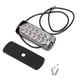thumbnail image 3 of Luz estroboscópica intermitente de advertencia ultrafina de emergencia para coche, 12LED, lámpara lateral para camión, 12-24V, 3 of 8