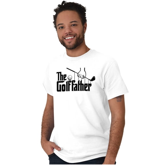 Funny Family The Golf Father Joke Men's Graphic T Shirt Tees Brisco Brands S