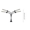 thumbnail image 2 of Tri Head Plant Grow Light 5 Engranajes Regulables Plant Grow Light 360 Grados Ajustable Led Grow Light Con Clip Plant Grow Lamp Con Apagado Automático 4/8/12H Temporizador Para Plantas De Interior Moyic HA027250-02, 2 of 6