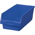 thumbnail image 1 of Akro-Mils 30088 Plastic Nesting ShelfMax Storage Bin Box, (18-Inch x 8-Inch x 6-Inch), Blue, (8-Pack), 1 of 6