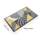 thumbnail image 3 of Esterilla de baño de microfibra - alfombra absorbente antideslizante de 60x40cm para baño y dormitorio, lavable a máquina, patrón geométrico, 3 of 6