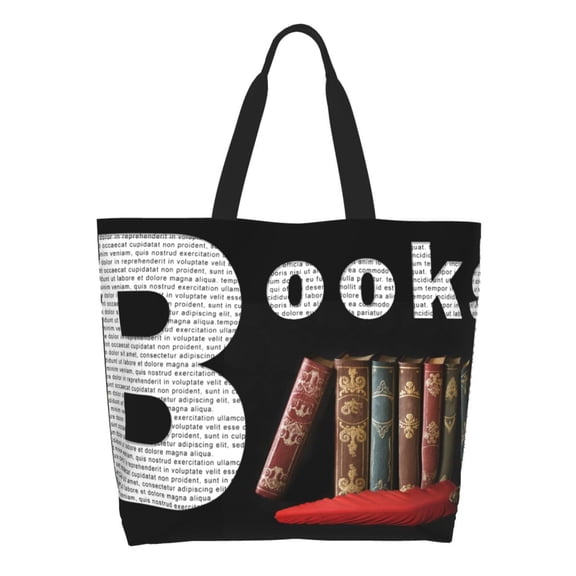 Sigee Books1 for Large Capacity Shopping Bag with Inner Pocket, Women's Shoulder Bag Handbag