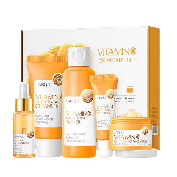 Set de regalo para el cuidado de la piel New Irven Vitamin C para adolescentes