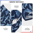 thumbnail image 6 of FORMRS Kids Pajama Pants with Pockets Size 6-8Y Boys Lounge Sleep Bottoms, Watercolor Shark Pattern, 6 of 8
