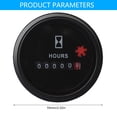 thumbnail image 5 of Sinyiin 12V-36V Mechanical Hour Meter Easy Installation Waterproof, 5 of 8