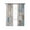 Multi, variant on Blue Beige Blackout Curtains 45 Inches Long for Bedroom, Modern Abstract Color Blocks Thermal Insulated Room Darkening Black Out Window Curtain Panels Grommet Drapes for Living Room