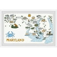 thumbnail image 2 of Marmont Hill White Maryland Framed Wall Art, 2 of 5