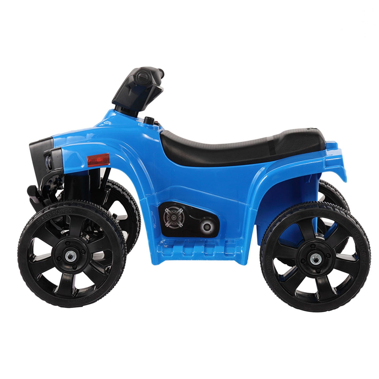 CIPACHO 6V Kids Ride On Car, Rugged 4-Wheeler Electric Cars to Ride Jeep Car for Children Child Boys, Gift Ride-On Car Vehicle Toy w/ LED Lights, MP3, Blue CIPACHO 6V Kids Ride On Car, Rugged 4-Wheeler Electric Cars to Ride Jeep Car for Children Child Boys, Gift Ride-On Car Vehicle Toy w/ LED Lights, MP3, Blue