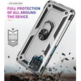 thumbnail image 2 of for Galaxy A12 Phone Case, Samsung A12 Phone Case with HD Screen Protector, Military Grade Protective Cases with Ring for Samsung Galaxy A12 (Silvery), 2 of 12
