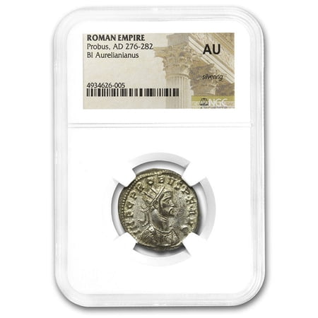 Roman Silvered Bi Aurelianianus Emp. Probus (276-282 AD) AU NGC