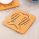thumbnail image 3 of Cojín para platos con aislamiento térmico de bambú y madera Cojín para cuencos Cojín para mesa Cojín para ollas, 3 of 5