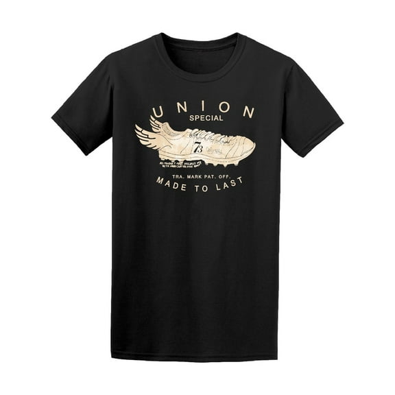 Vintage Winged Shoe Tee Men's -Image by Shutterstock