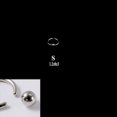 thumbnail image 1 of Anillo de nariz con clip de bola de acero inoxidable 316L BCR, anillo de nariz con clip de bola de acero de titanio, anillo multiusos universal, pendientes, anillo para el hueso de la oreja, 1 of 6