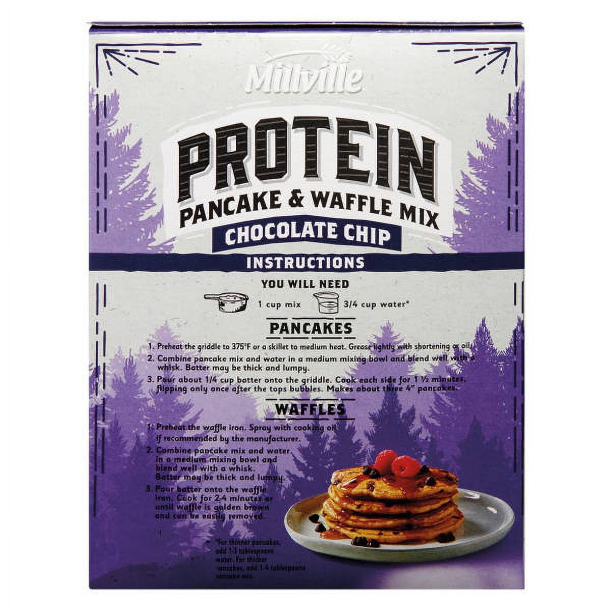 Pack of 2 - Chocolate Chip Protein Pancake & Waffle Mix, 18 oz