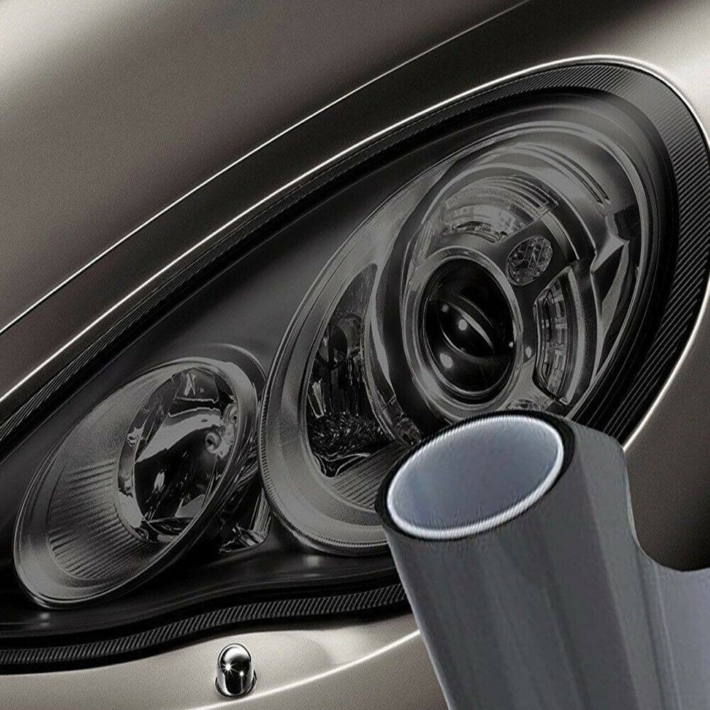 Buy Yannee Gloss Lights Black Smoke Vinyl Films Tint Headlight