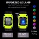 thumbnail image 2 of Niños # 39; s en forma de coche multifunción impermeable alarma cronómetro reloj deportivo estudiantes regalo encantador caja verde reloj de goma negro Feliz Sencillez, 2 of 5