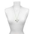 thumbnail image 3 of Delight Jewelry Silvertone Sand Dollar Spinner Let Things Go Fall Zoey Charm Necklace, 28", 3 of 4