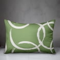 thumbnail image 3 of Creative Products Green and White Circles 14x20 Indoor / Outdoor Pillow, 3 of 3