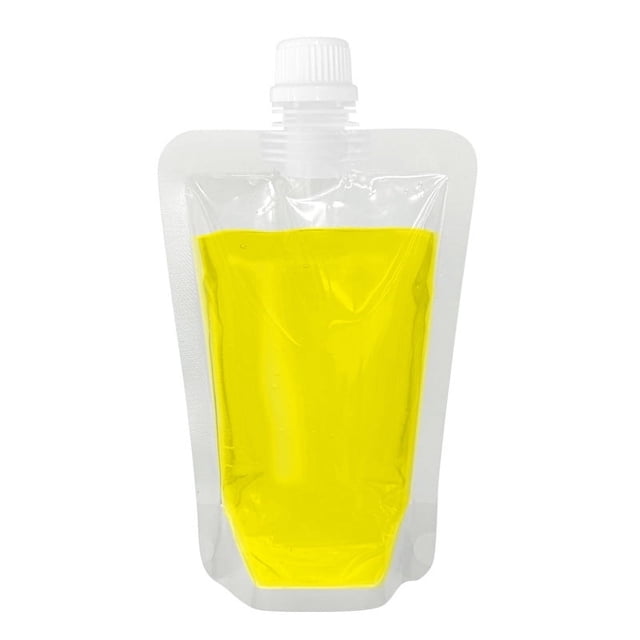 Bolsa de bebida desechable, bolsa de leche de soja para sopa de ciruela ácida, bolsa de jugo para llevar, bolsa con boquilla transparente autoportante, impresión