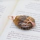 thumbnail image 1 of Precioso árbol de la  en alambre, collar con colgante de lágrima de piedras preciosas naturales, de fabricación de joyas de cris Ojo de tigre cristal oro rosa Baoblaze árbol de la vida colgantes, 1 of 8