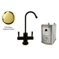 thumbnail image 1 of Westbrass D2051H-01 Contemporary Hot-Cold Water Dispenser Kit - PVD Polished Brass, 1 of 1